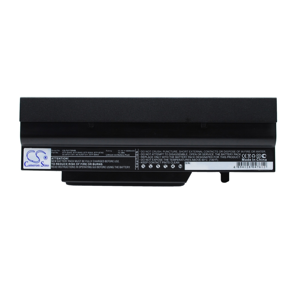 Notebook battery Fujitsu Esprimo Mobile V6545