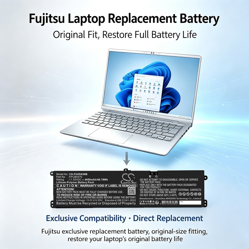 Baterija združljivo z Fujitsu CS-FUH543NB