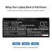 Battery compatible with Notebook battery