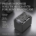 Battery compatible with Sony Idx system CS-FV70