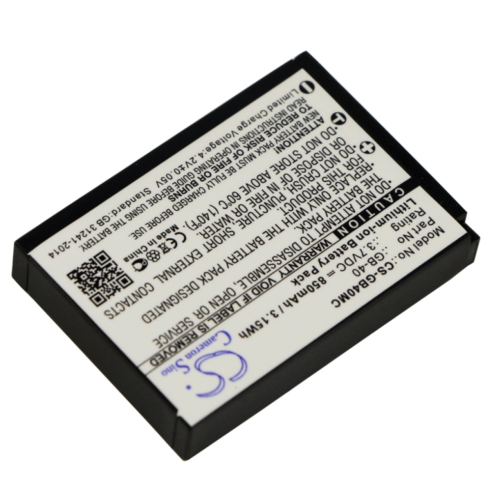 Baterija združljivo z GE General Imaging CS-GB40MC