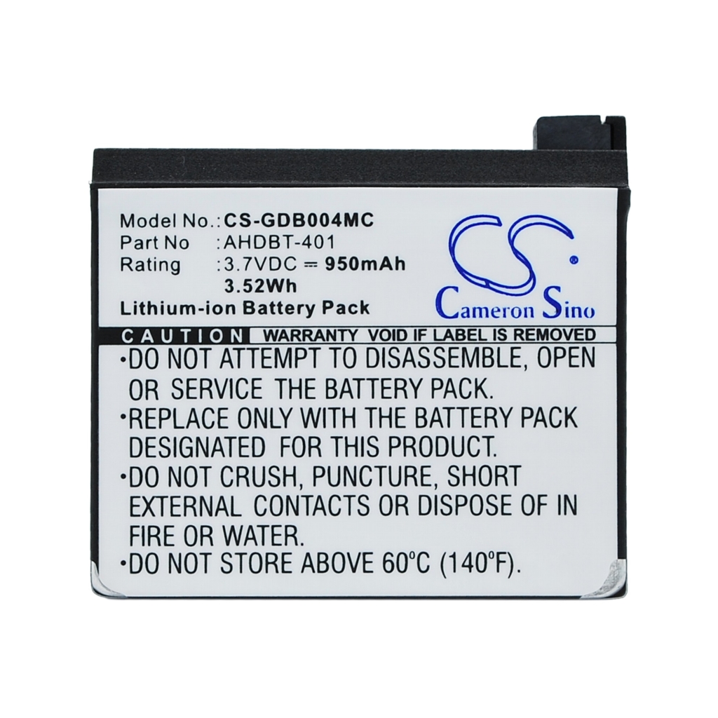 Medical Battery Gopro CS-GDB004MC