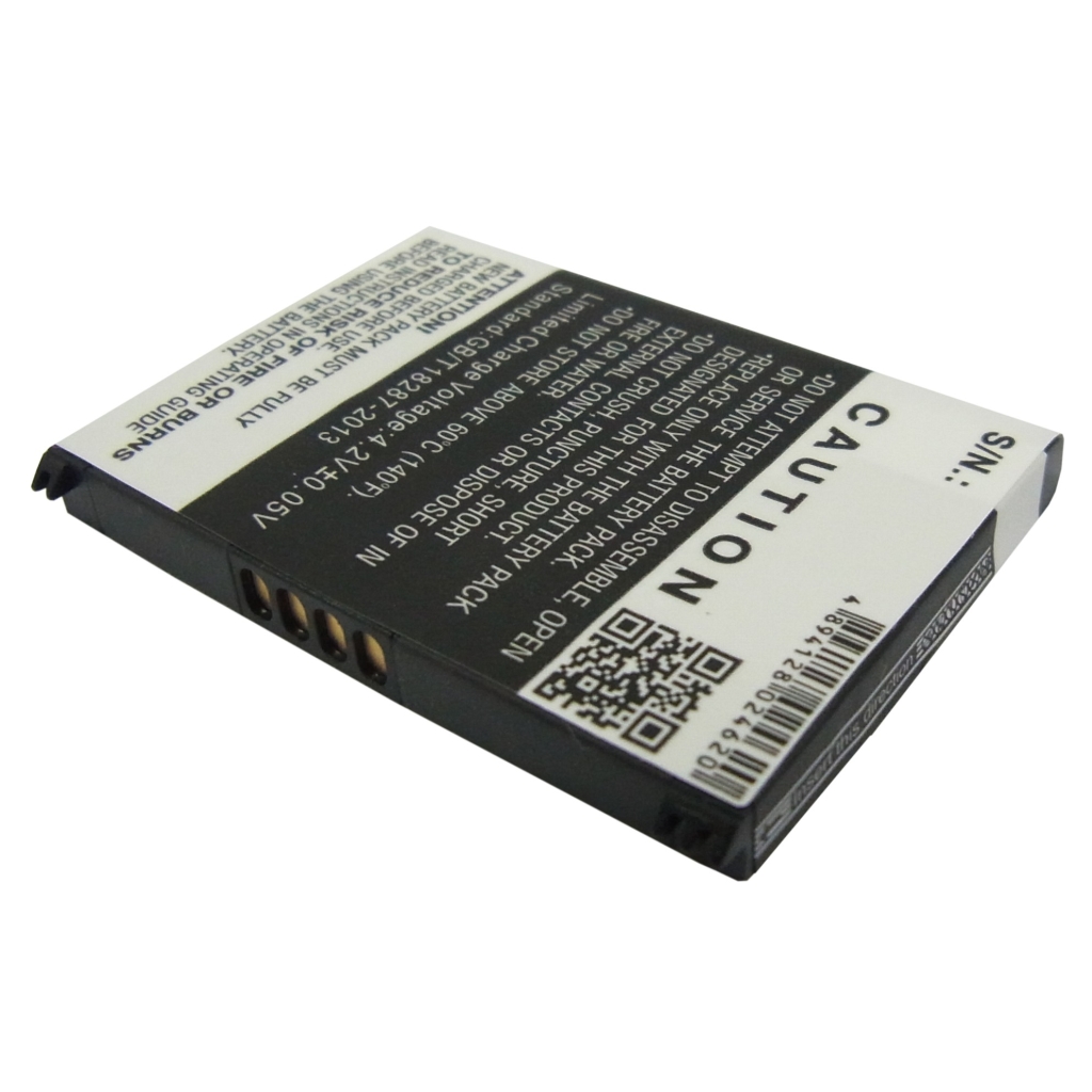 CS-GM850SL back face alternate angle, safety text, QR code visible