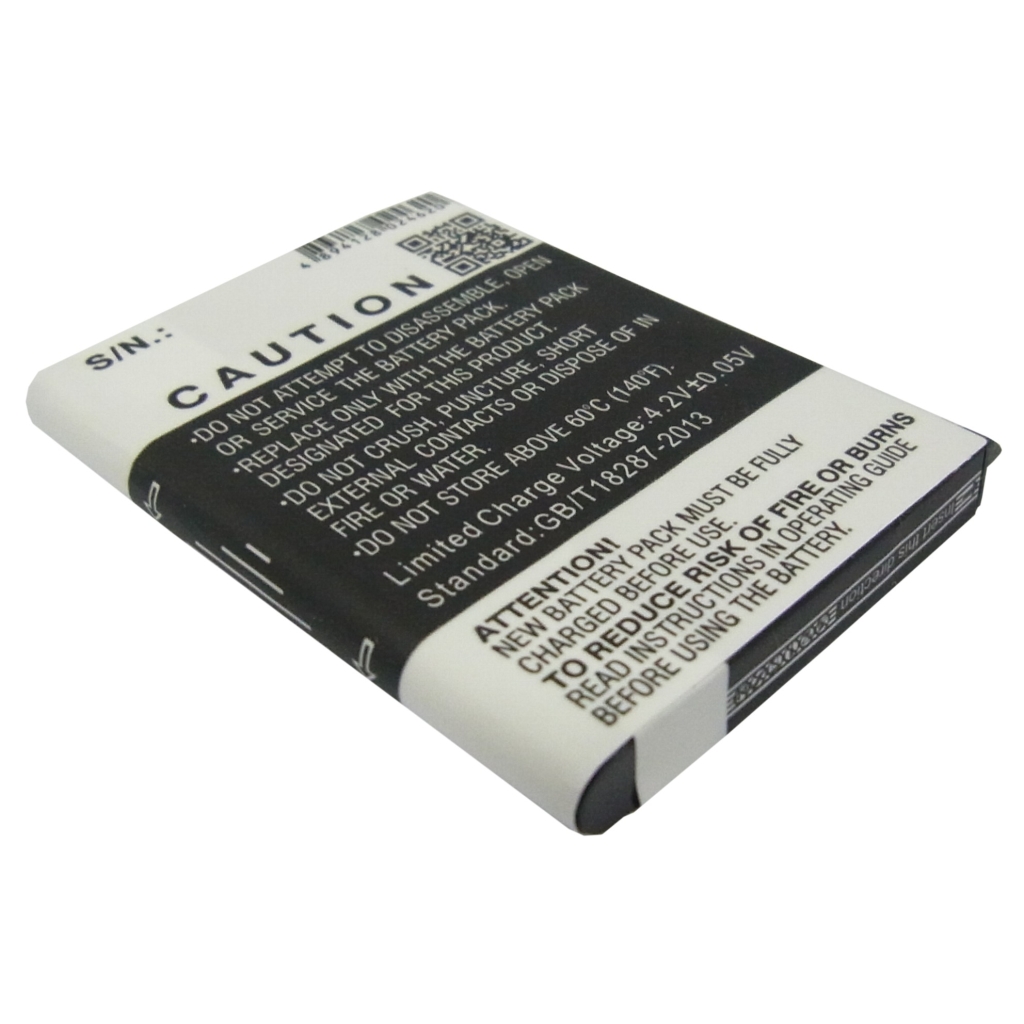 Cameron Sino CS-GM850SL 1100mAh 3.7V Li-ion prismatic phone battery, label view