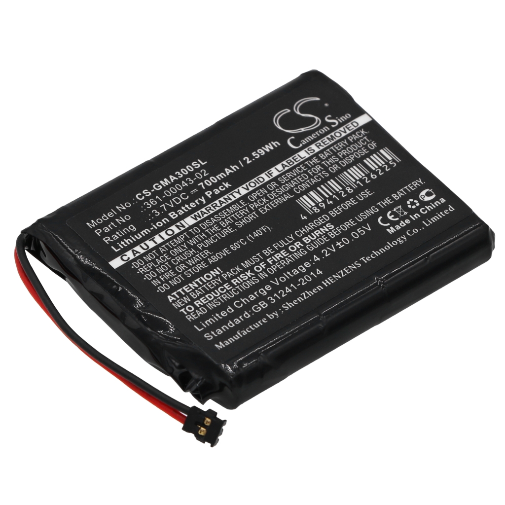 Kompatibilna zamenjava baterije za Garmin 361-00043-02