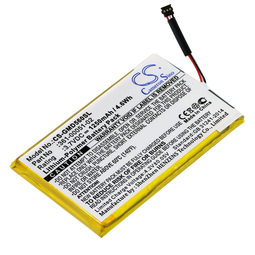 Kompatibilna zamenjava baterije za Garmin 361-00051-02