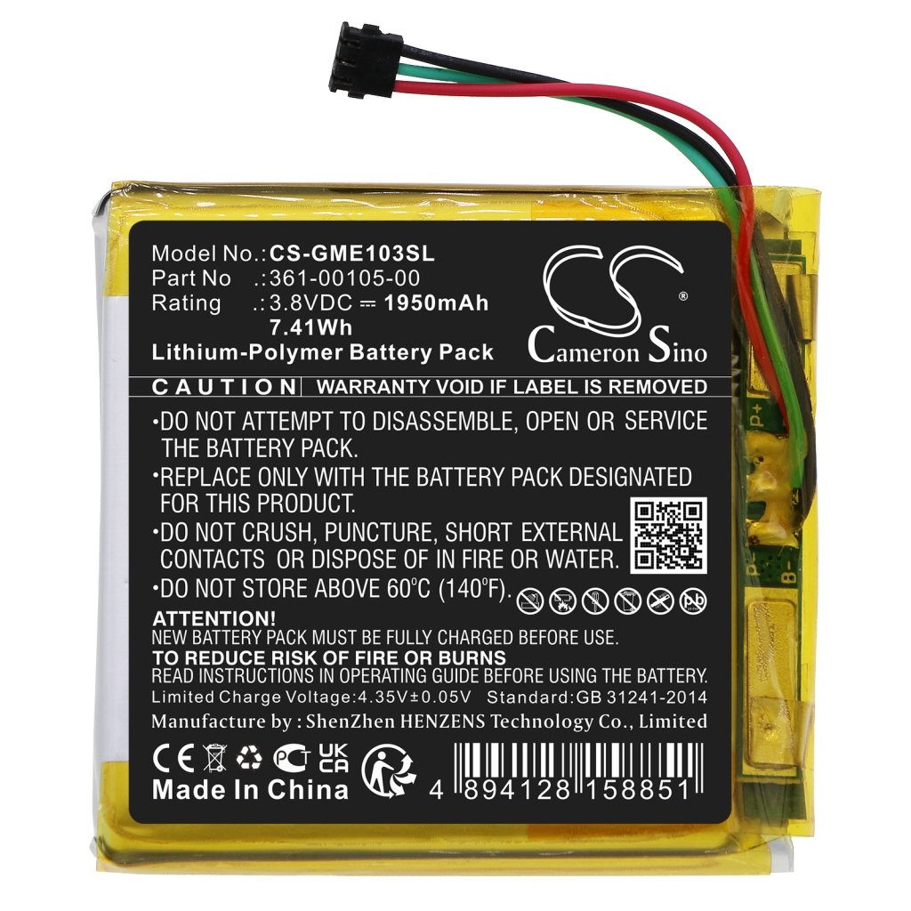 Kompatibilna zamenjava baterije za Garmin 361-00105-00
