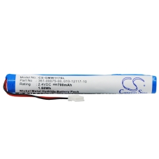 Kompatibilna zamenjava baterije za Garmin 010-12117-10,361-00075-00