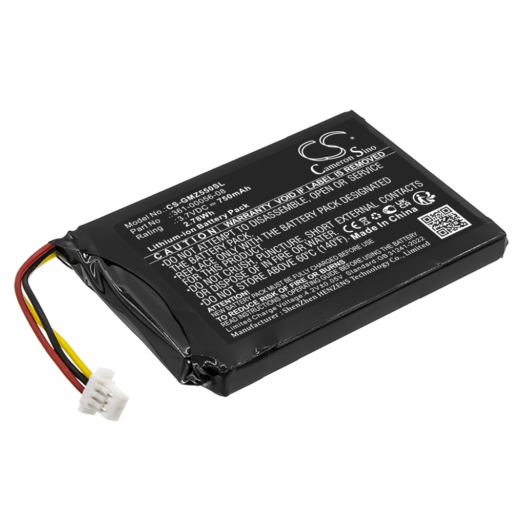 Kompatibilna zamenjava baterije za Garmin 361-00056-08