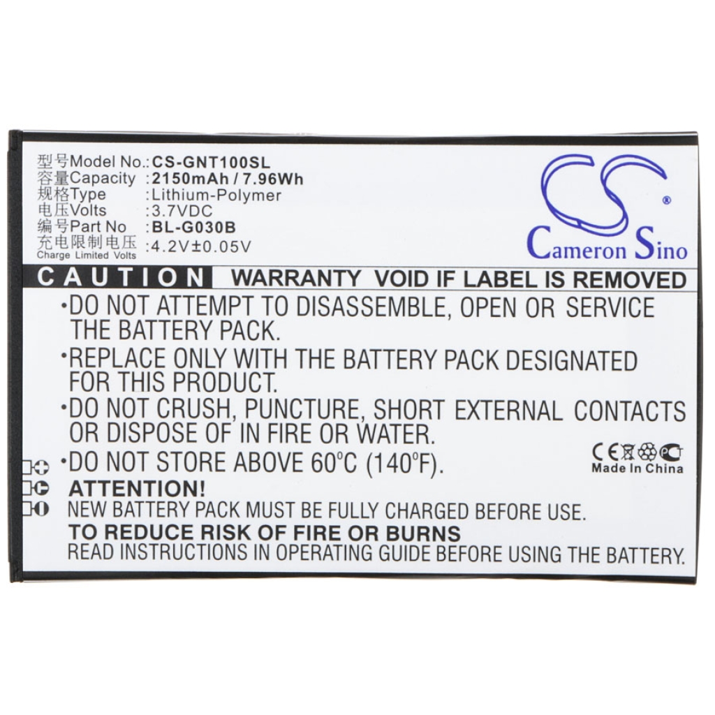 Battery for ZTE T1
