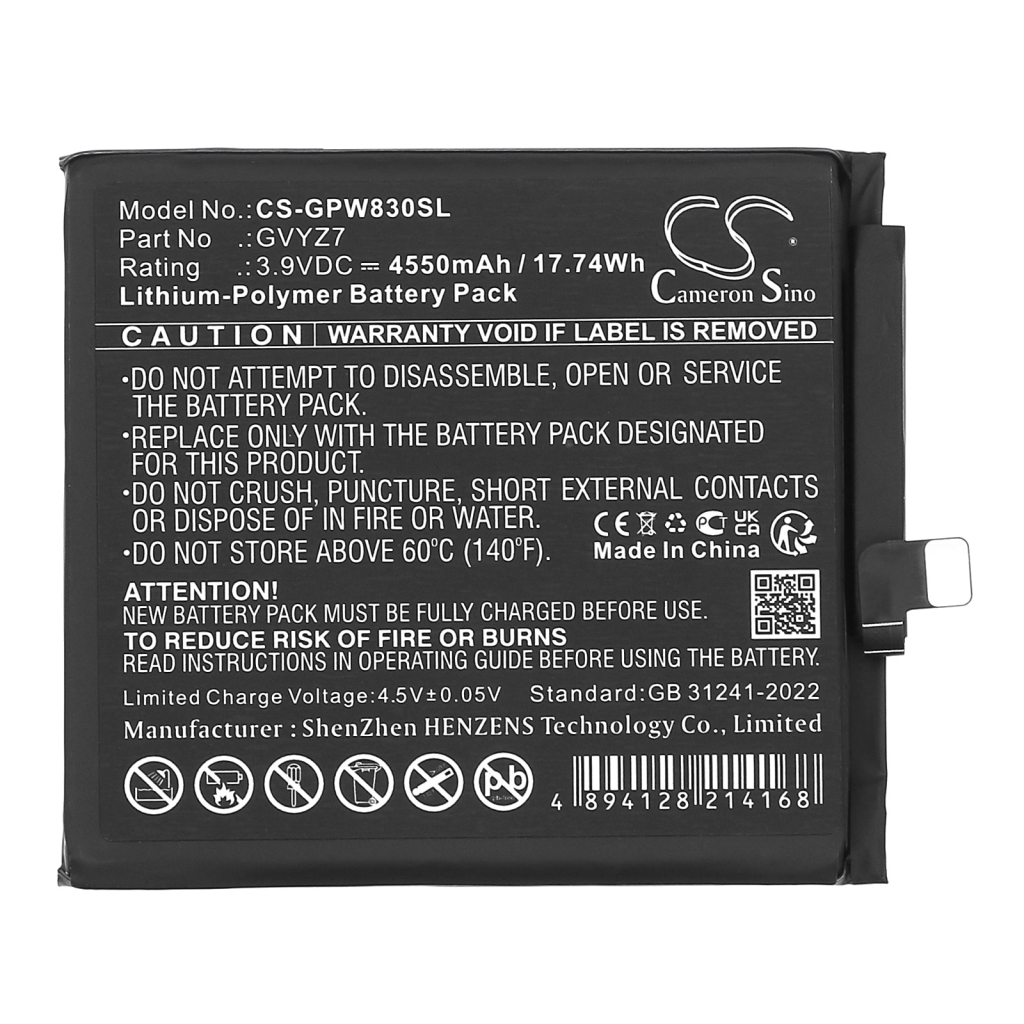 Baterija za mobilni telefon Google GEC77 (CS-GPW830SL)