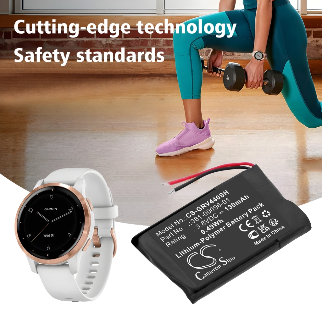 Smartwatch Battery Garmin CS-GRV440SH