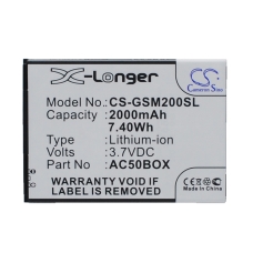 Kompatibilna zamenjava baterije za Archos AC500BNE,AC50BOX,AC50NE 1ICP5/56/78