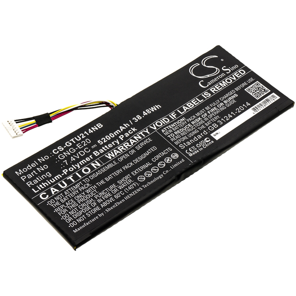Kompatibilna zamenjava baterije za Getac GNG-E20