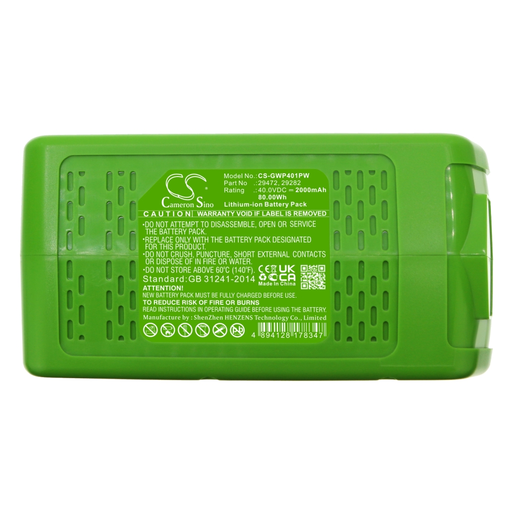 Greenworks G40CS30K2X