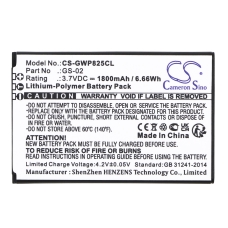 Kompatibilna zamenjava baterije za Grandstream GS-02