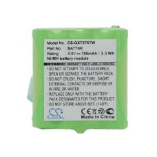 Kompatibilna zamenjava baterije za Midland AVP6,BATT-6R,BATT6R