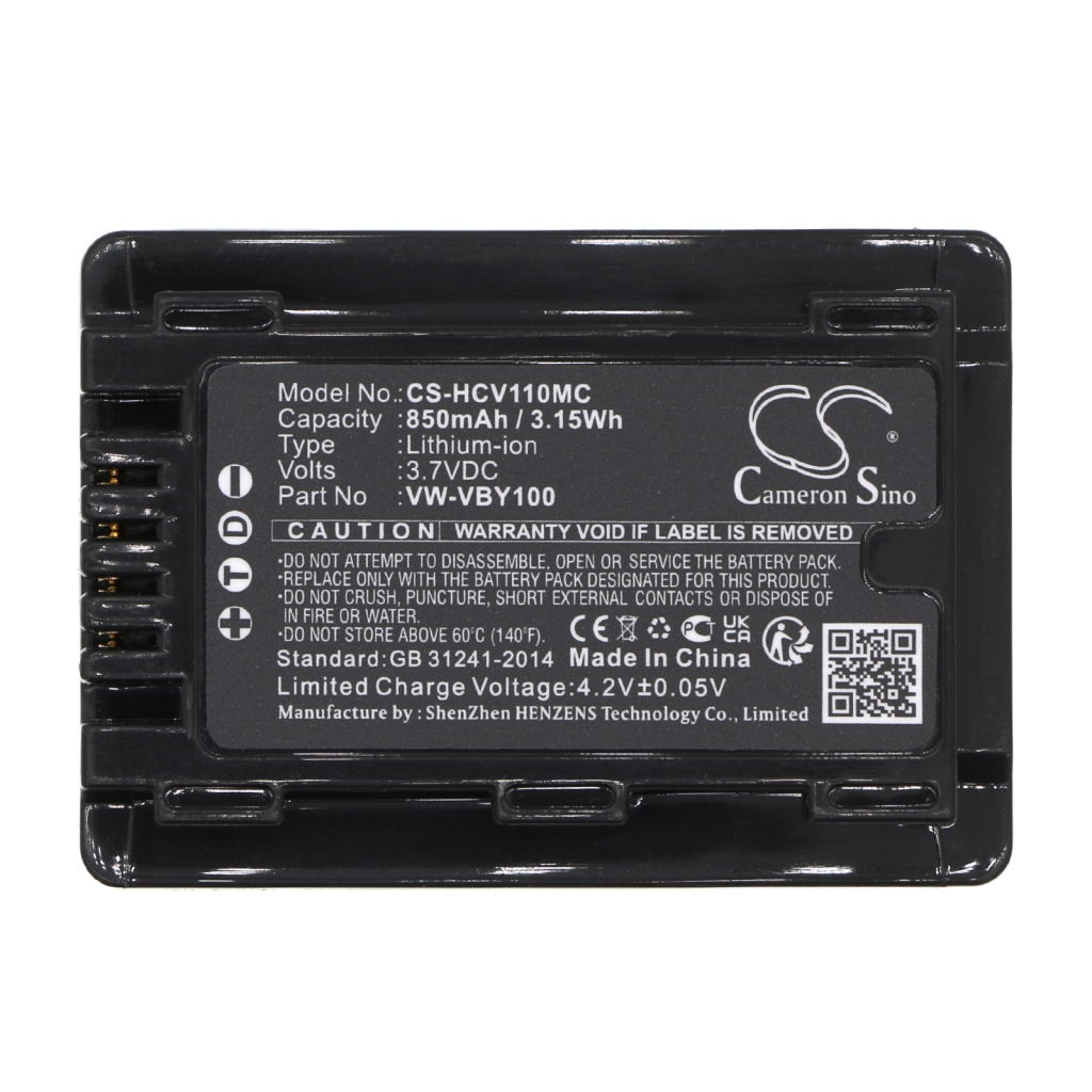 Kompatibilna zamenjava baterije za Panasonic VW-VBY100