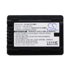Kompatibilna zamenjava baterije za Panasonic VW-VBT190
