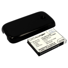 Compatible battery replacement for HTC 35H00123-00M,35H00123-02M,BA S390,RHOD160