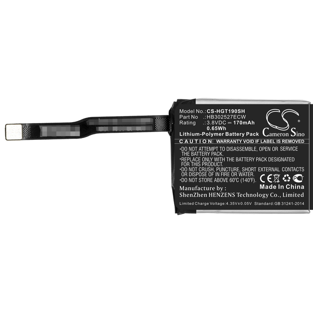 Baterije Nadomešča HB302527ECW
