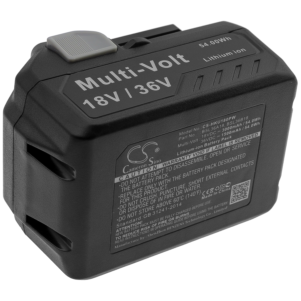 Kompatibilna zamenjava baterije za Hikoki BSL36A18,BSL36B18