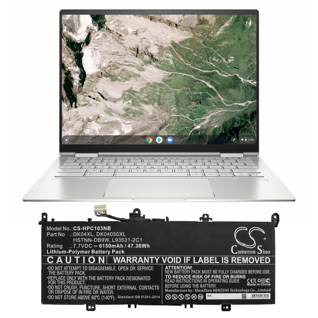 Baterija za prenosnik HP Elite C1030 (CS-HPC103NB)