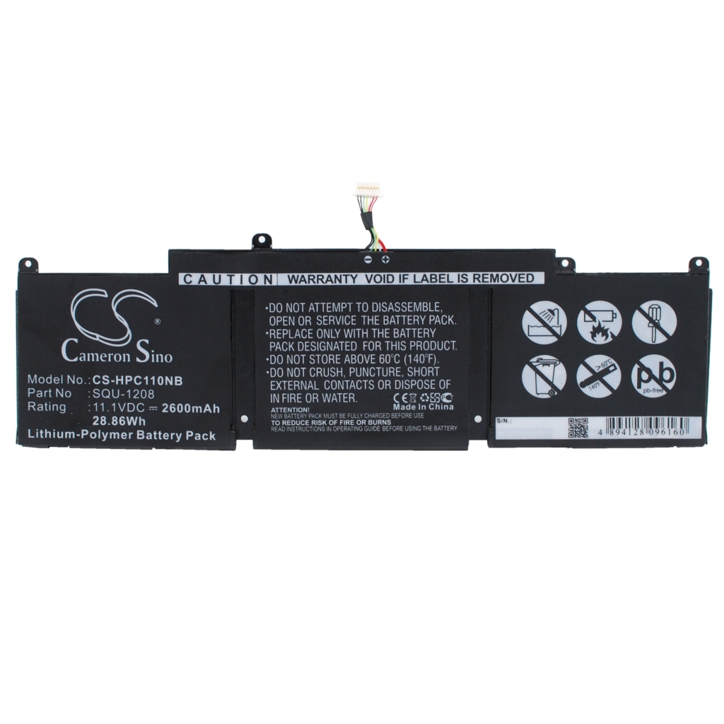 Baterija za prenosnik HP Chromebook 11 2000 (CS-HPC110NB)