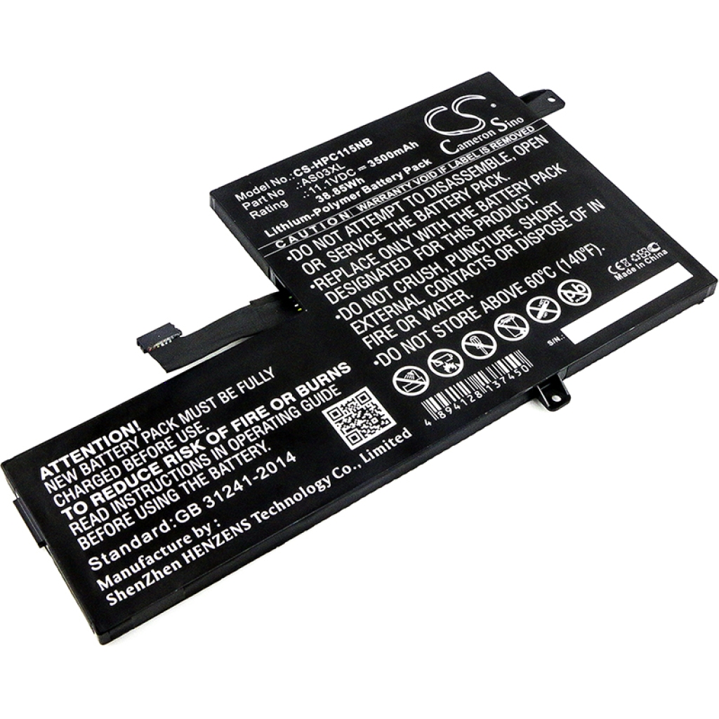 Baterija za prenosnik HP 1BS76UT (CS-HPC115NB)
