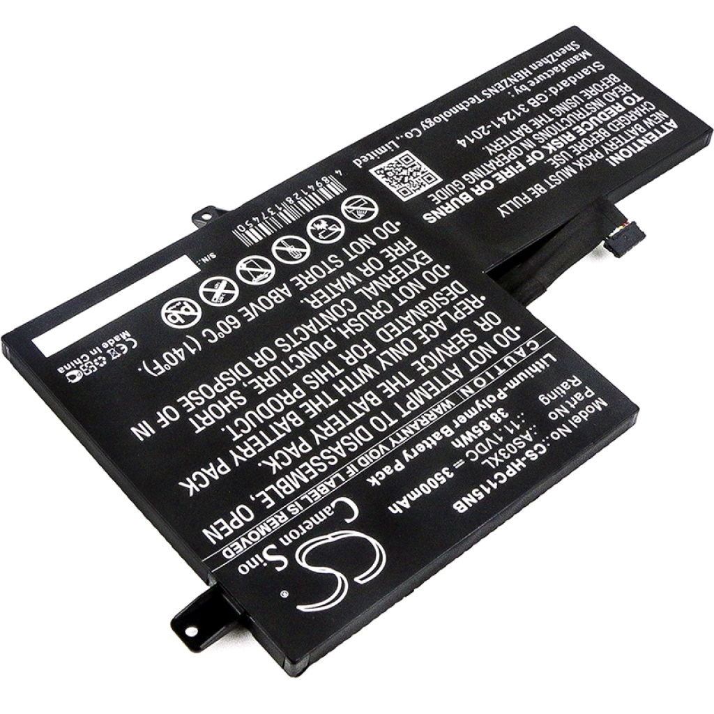 Baterija za prenosnik HP 1BS76UT (CS-HPC115NB)