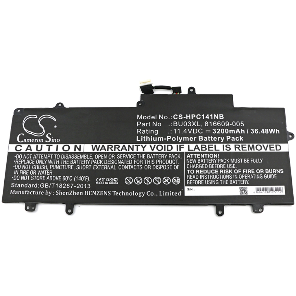 Baterija za prenosnik HP Chromebook 14-AK040WM (CS-HPC141NB)