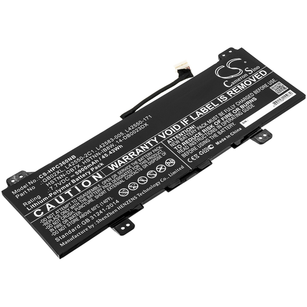 Baterija za prenosnik HP Chromebook X360 11 (CS-HPC360NB)