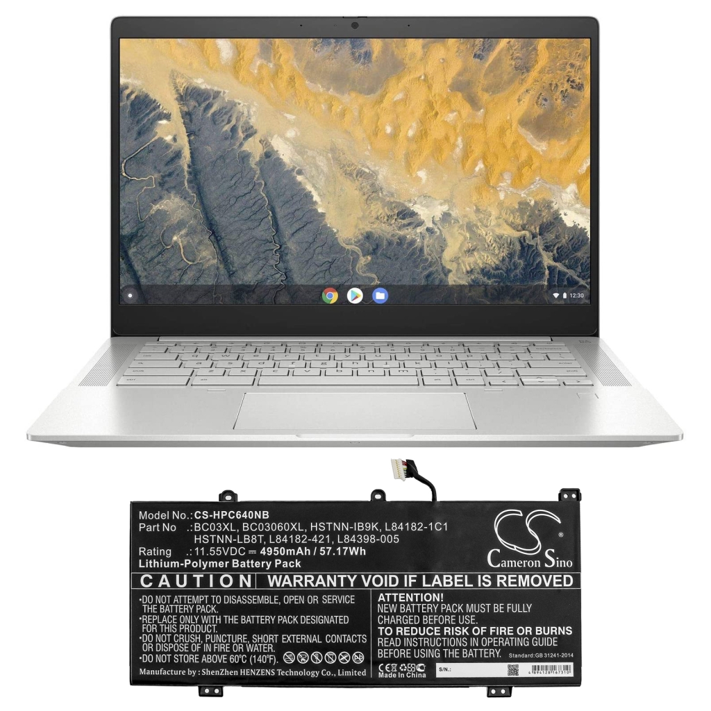 Baterija za prenosnik HP Pro C640 Chromebook (CS-HPC640NB)