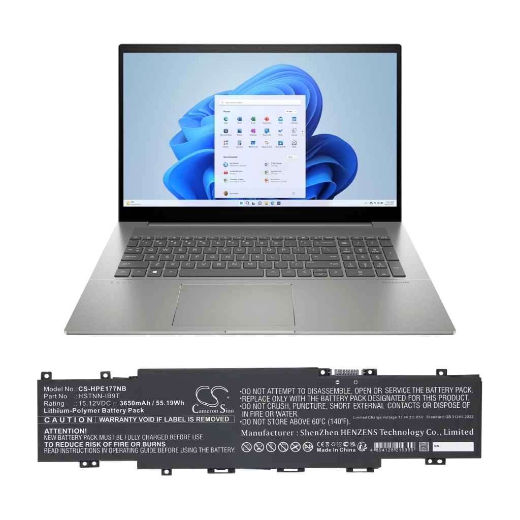 HP Envy 17-ch1009nb