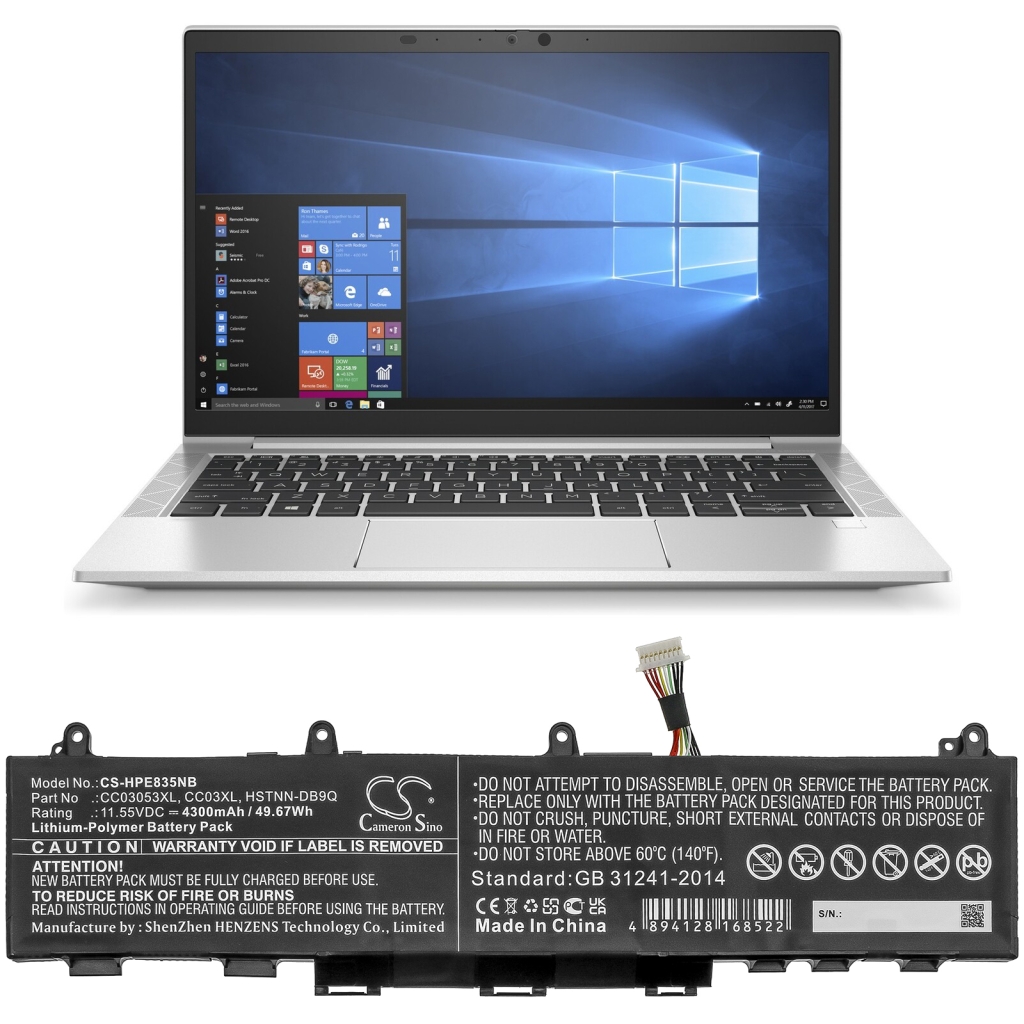 Battery Replaces L77608-421