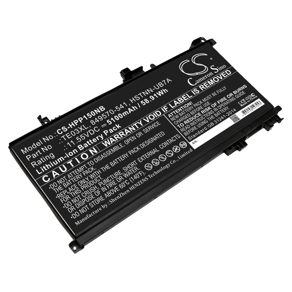 Baterija za prenosnik HP PAVILION 15-BC005NH (CS-HPP150NB)