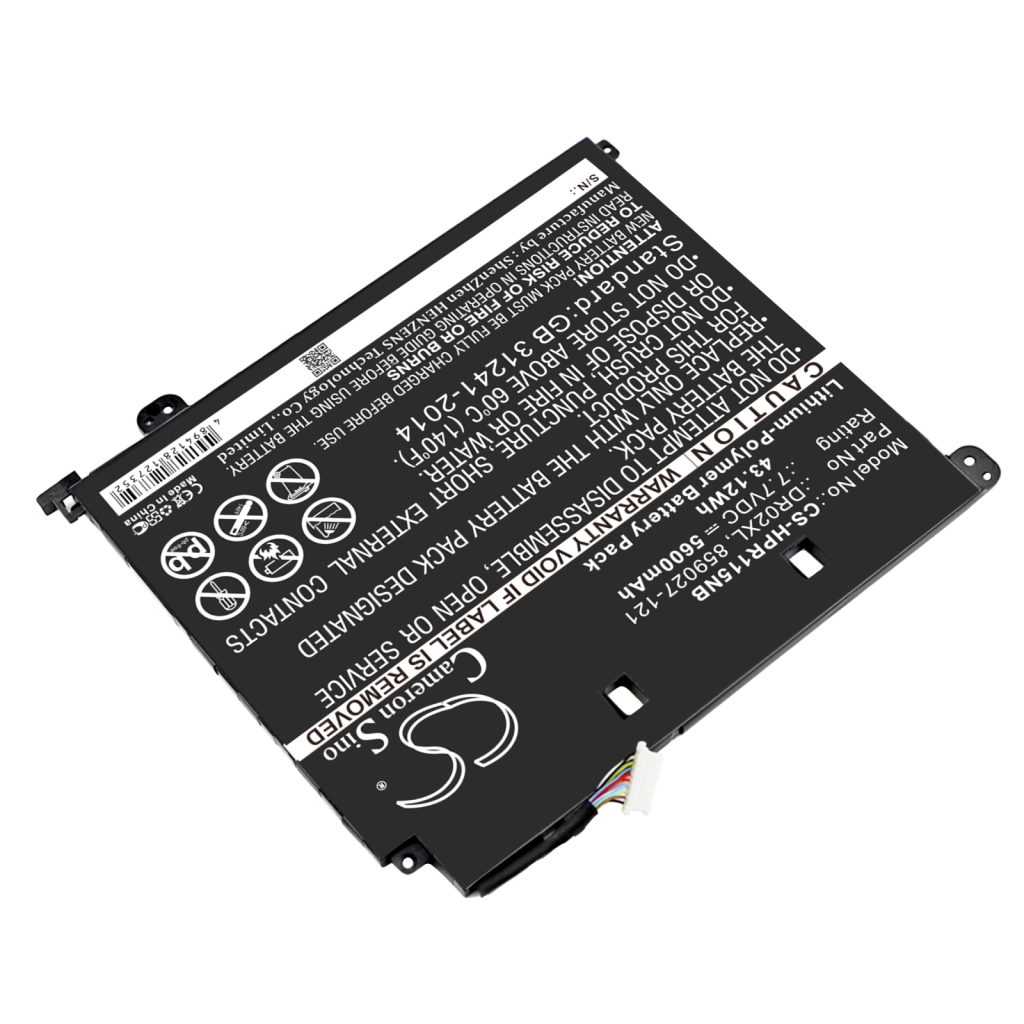 Baterije Nadomešča 859027-1C1
