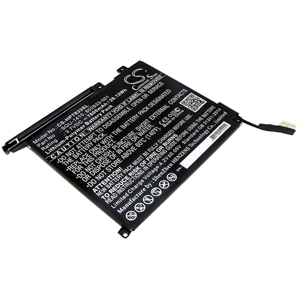 Baterija za tablični računalnik HP Pro Slate 10 EE G1(L2J89AA) (CS-HPT833SL)