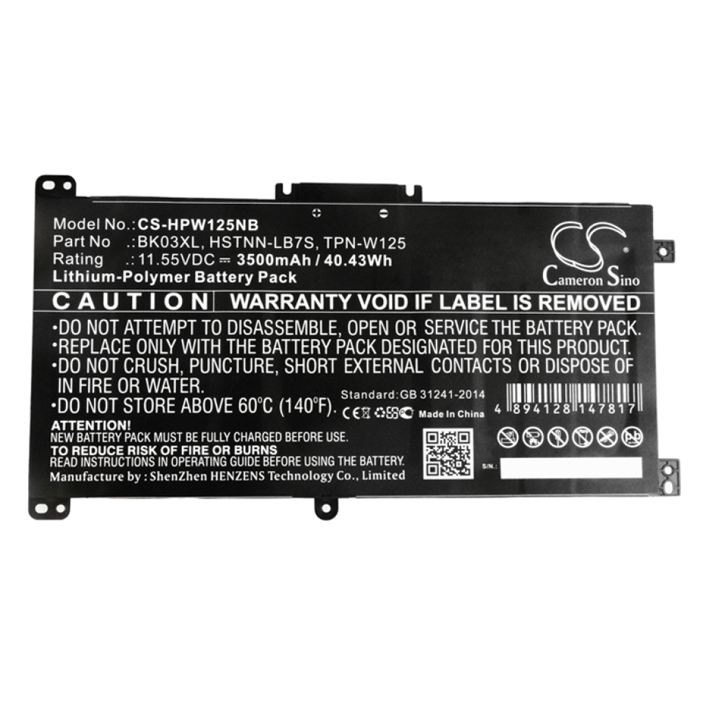 HP PAVILION X360 14-BA104TX