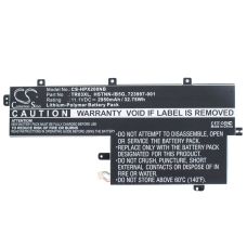 Kompatibilna zamenjava baterije za HP 723922-171,723922-2B1,723997-001,G96TA016H,HSTNN-DB5G...