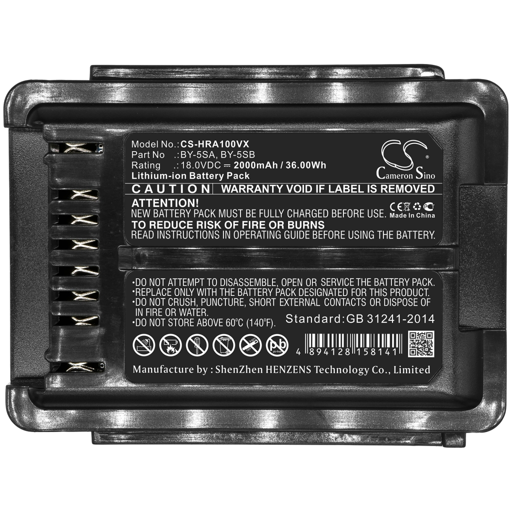 Baterija za sesalnik Sharp EC-AR20BK (CS-HRA100VX)