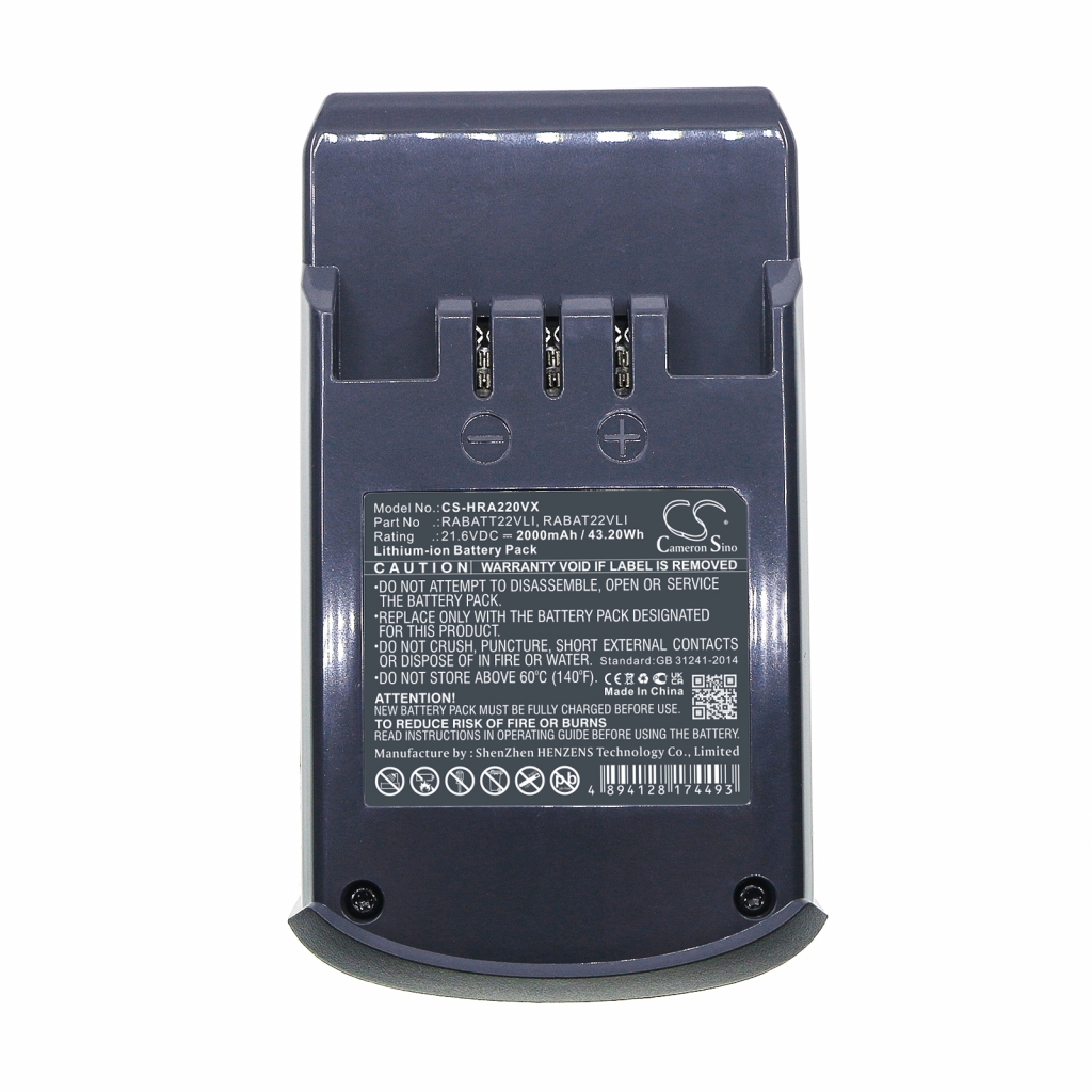 Vacuum Battery Hoover RA22HCG017