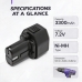 Batteries compatible with Hitachi DN 10DAT 10DSA 10DVA CS-HTB712PX