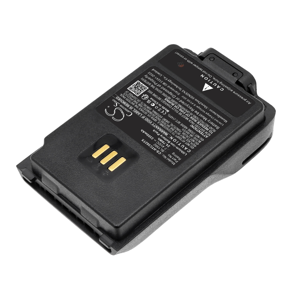 Battery compatible with HYT Hytera CS-HTC502TX