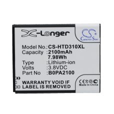 Kompatibilna zamenjava baterije za HTC 35H00211-00M-V,35H00211-01M,35H00221-01M,B0PA2100