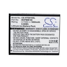 Kompatibilna zamenjava baterije za HTC 701701000951,BOPBM100