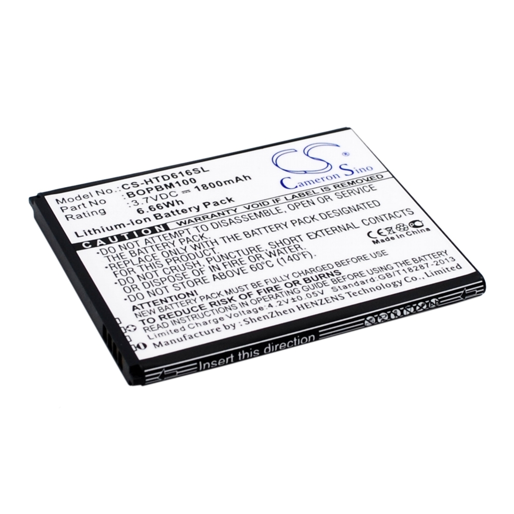 Kompatibilna zamenjava baterije za HTC 701701000951,BOPBM100