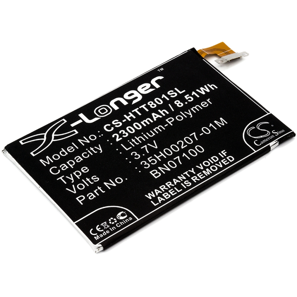 Kompatibilna zamenjava baterije za HTC 35H00207-01M,BN07100