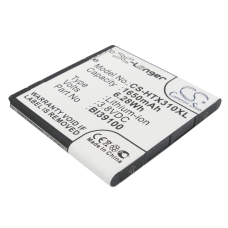 Kompatibilna zamenjava baterije za HTC 35H00170-01M,BA S640,BI39100