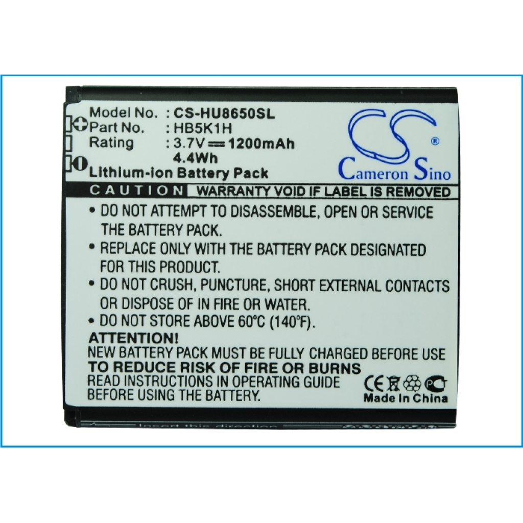 Mobile Phone Battery Huawei U8651S